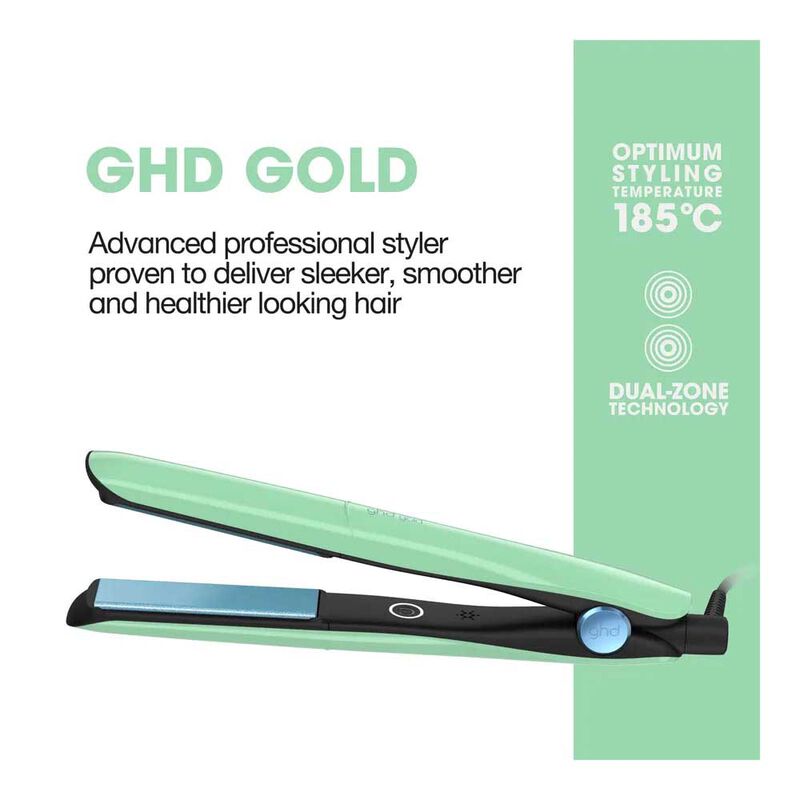 ghd Gold Hair Straightener in Jelly Mint image number 2